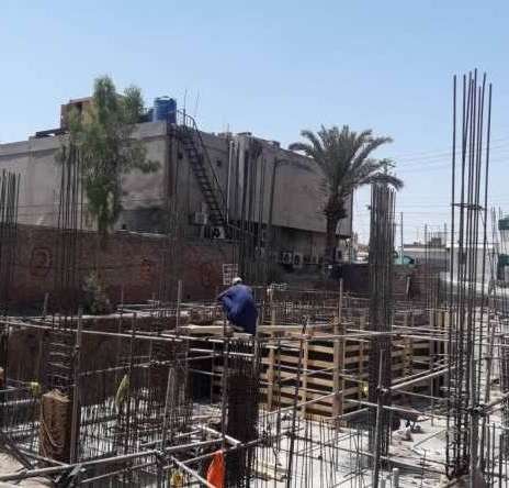 Bank Al Habib project under construction